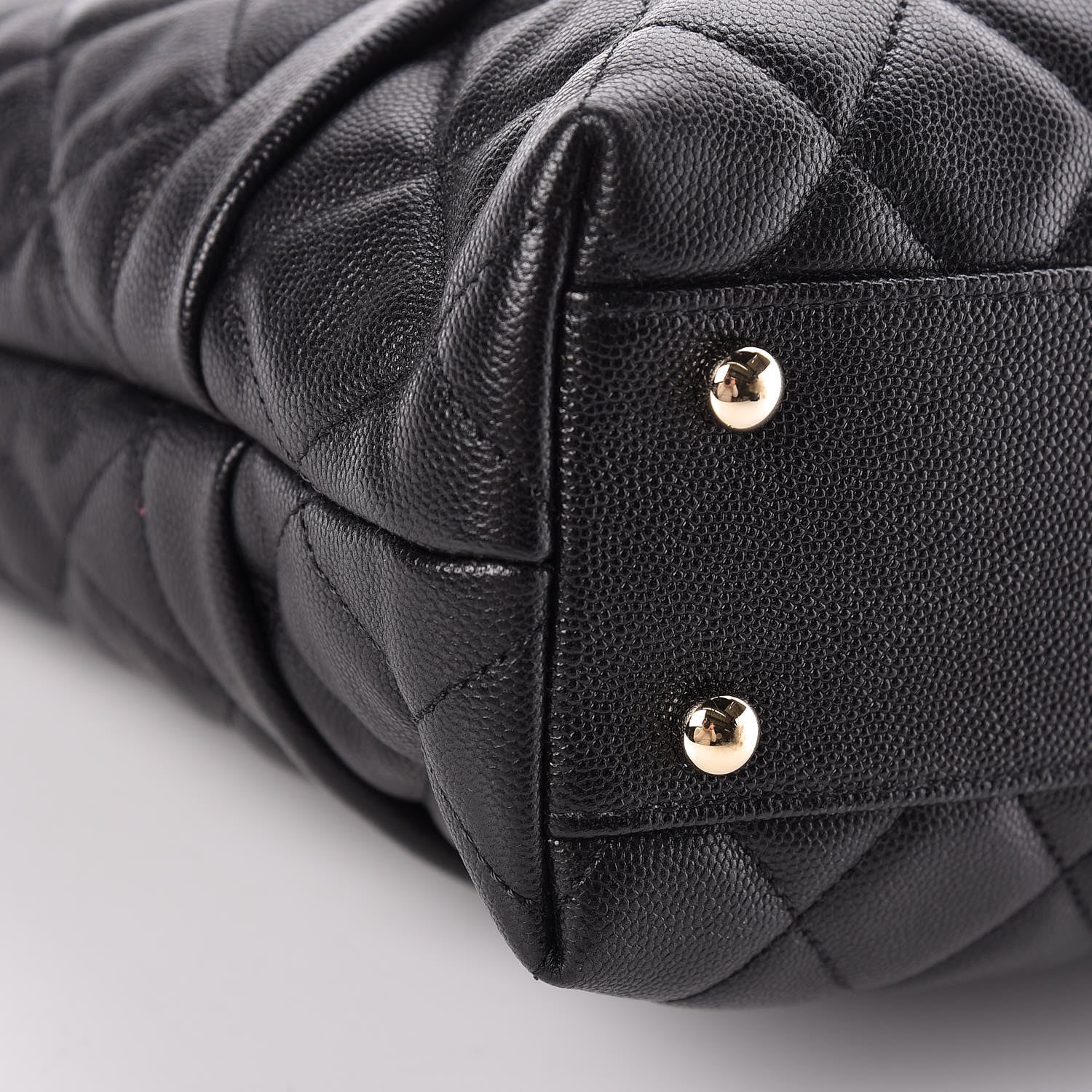 Chanel Caviar Quilted Rolled Up Tote Black 8 of 10