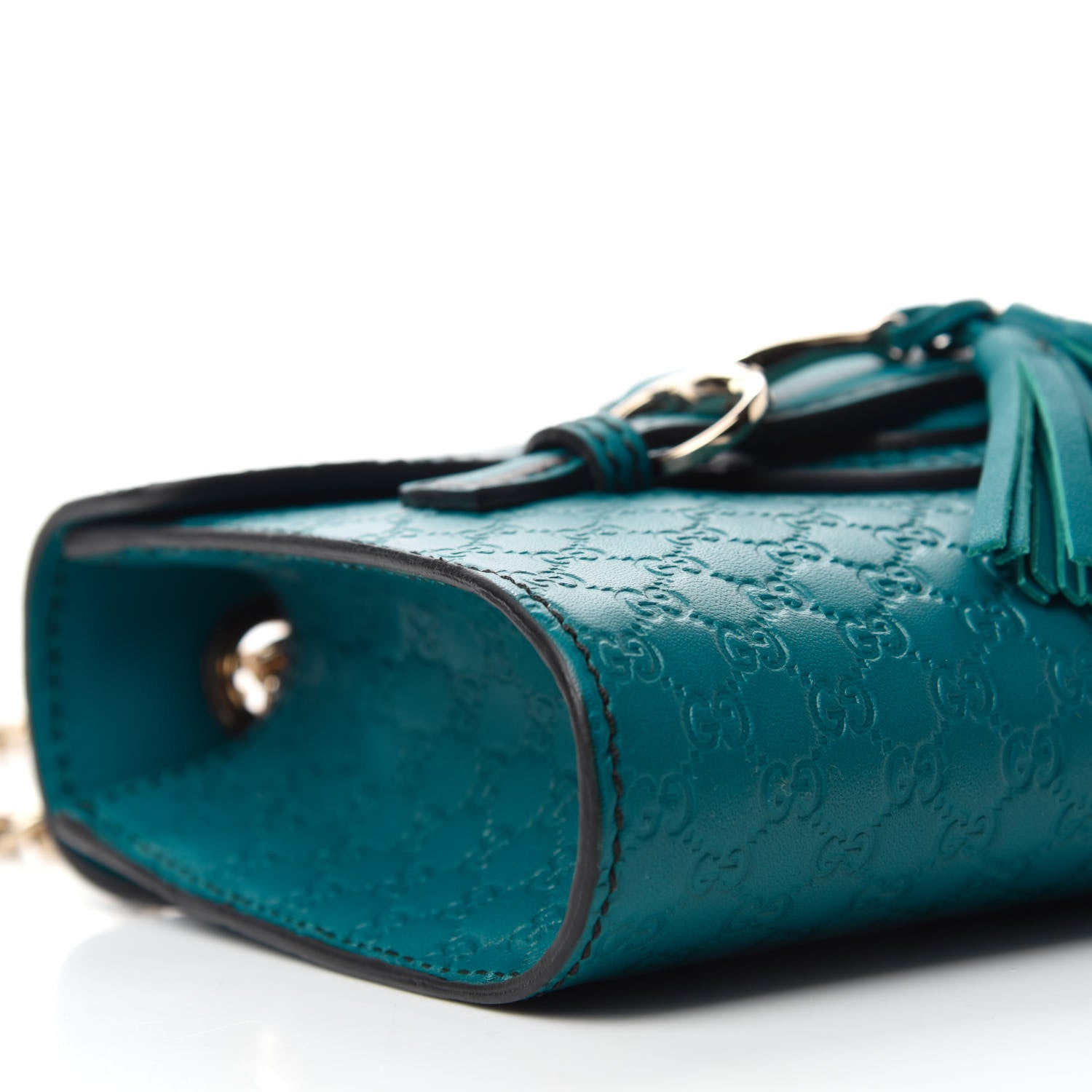Gucci Microguccissima Mini Emily Shoulder Bag Deep Cobalt 6 of 10