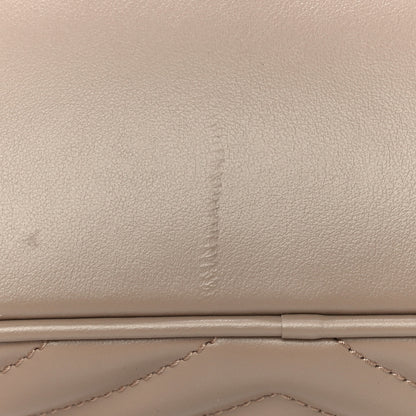 Saint Laurent Calfskin Matelasse Monogram Lou Camera Bag Dark Latte 10 of 10