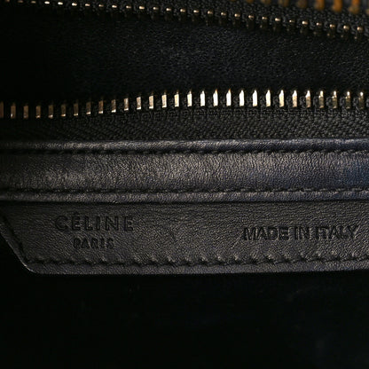 Celine Canvas Smooth Calfskin Micro Tri-Color Luggage Royal 6 of 15