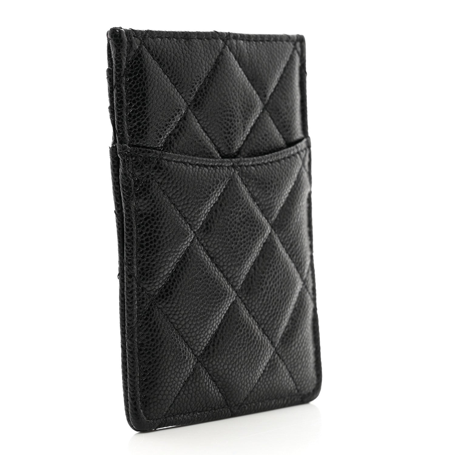 Chanel Caviar Quilted Card Holder Black 2 of 9