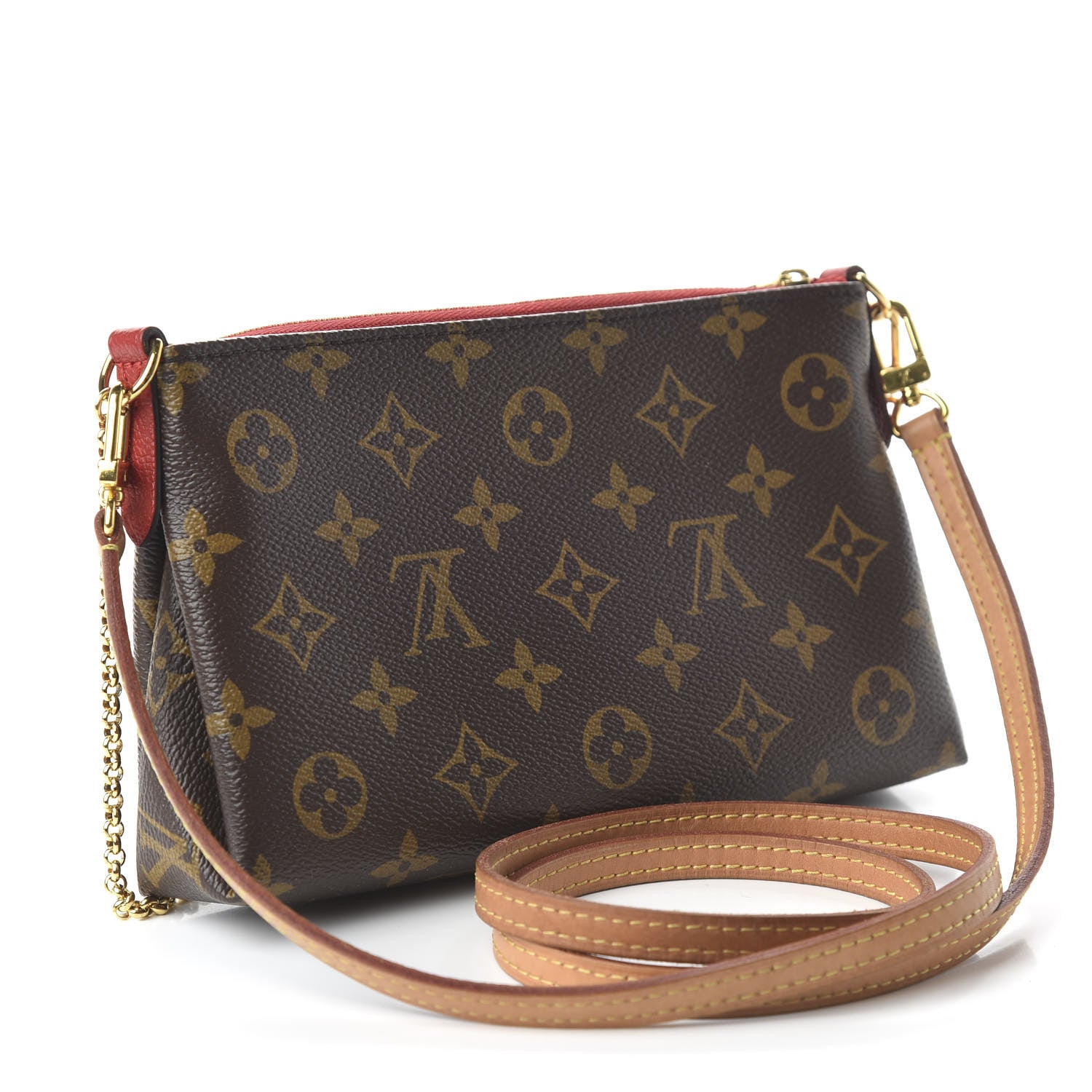 Louis Vuitton Monogram Pallas Clutch Cherry 3 of 10