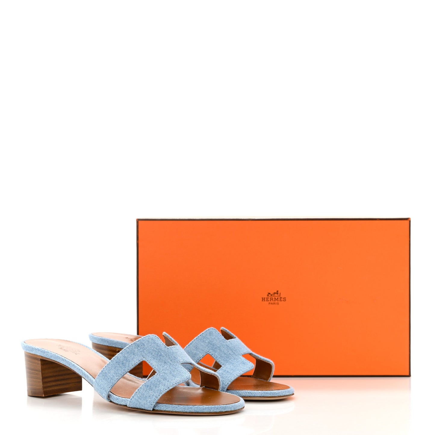 Denim Oasis Sandals 36.5 Bleu Clair