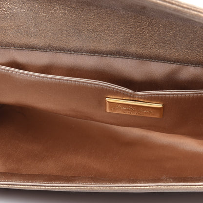 Judith Leiber Metallic Flap Clutch Gold 6 of 19