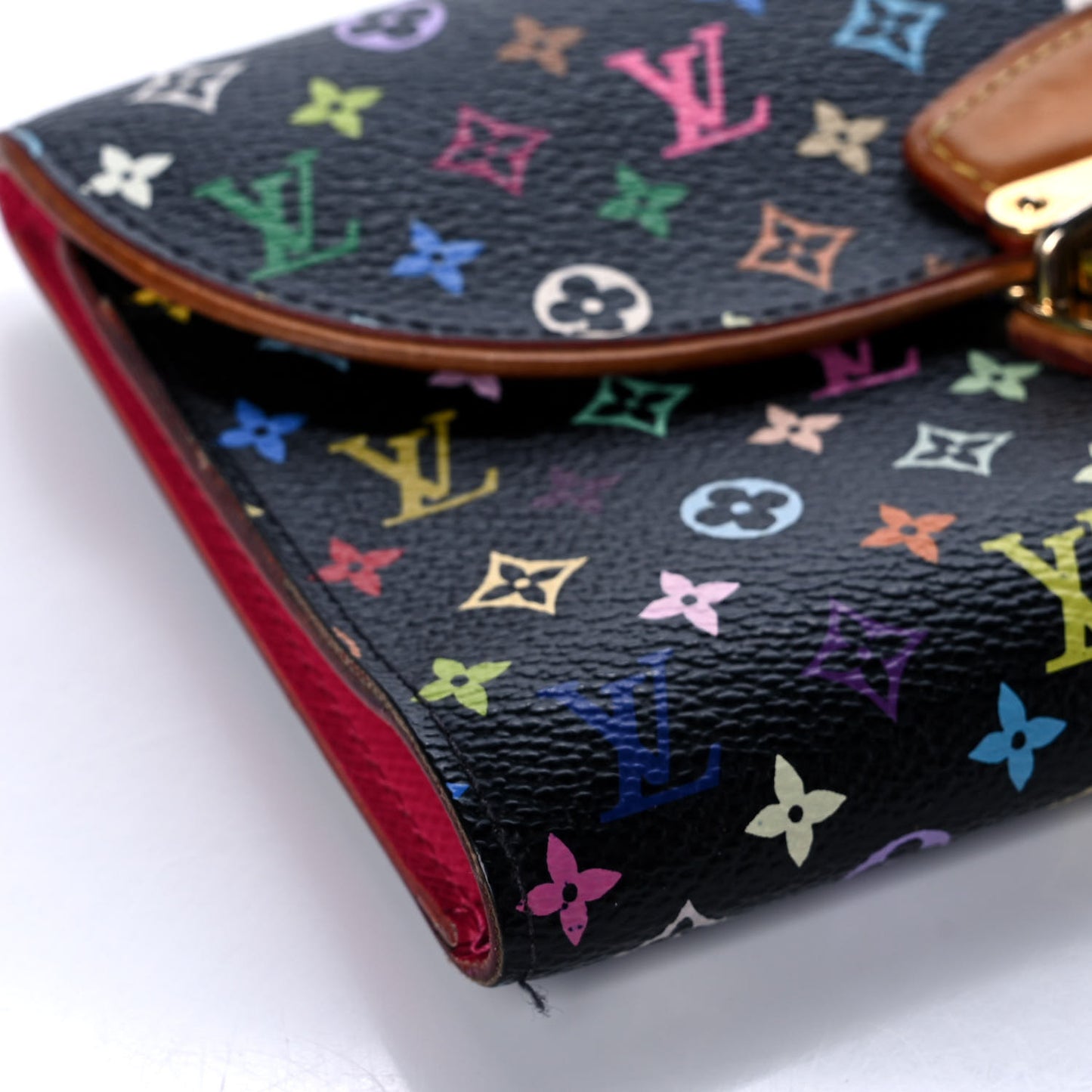 Monogram Multicolor Eugenie Wallet Black Grenade