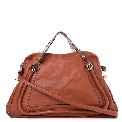 Chloe Calfskin Large Paraty Wood 1 of 7