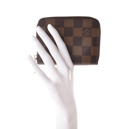 Louis Vuitton Damier Ebene Zippy Coin Purse 2 of 6