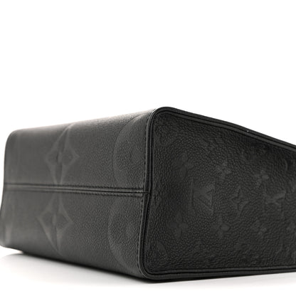 Louis Vuitton Empreinte Monogram Giant Onthego PM Black 9 of 13