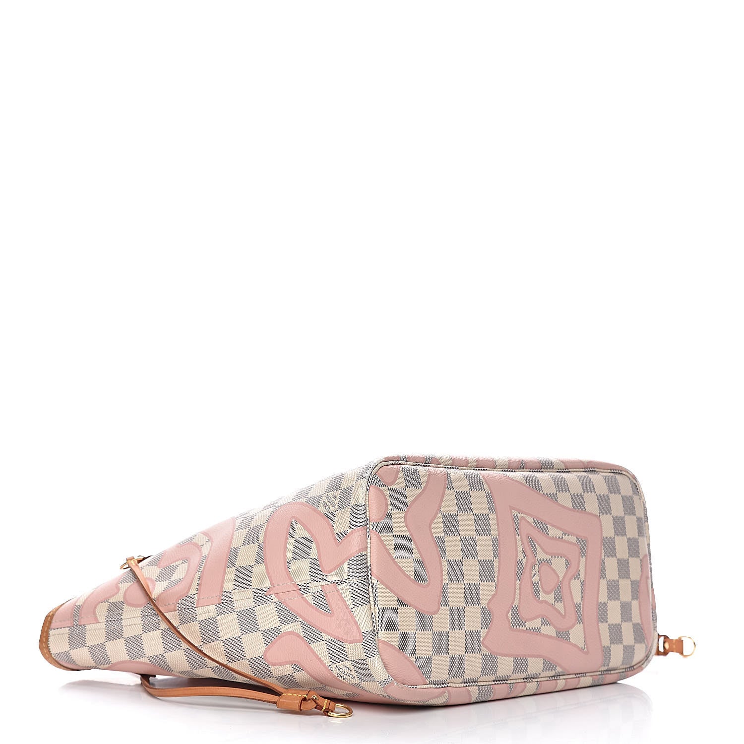 Louis Vuitton Damier Azur Tahitienne Neverfull MM 4 of 14