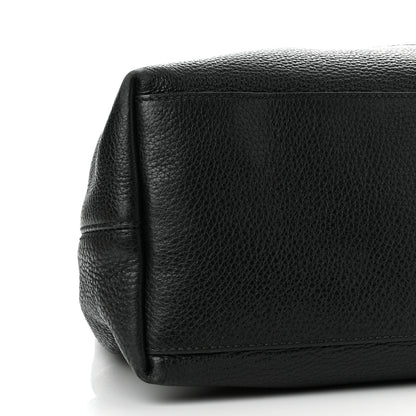 Gucci Pebbled Calfskin Medium Soho Chain Shoulder Bag Black 10 of 15
