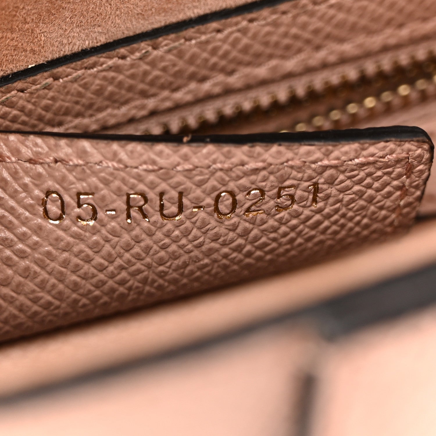 Christian Dior Grained Calfskin Saddle Bag Fard 7 of 13