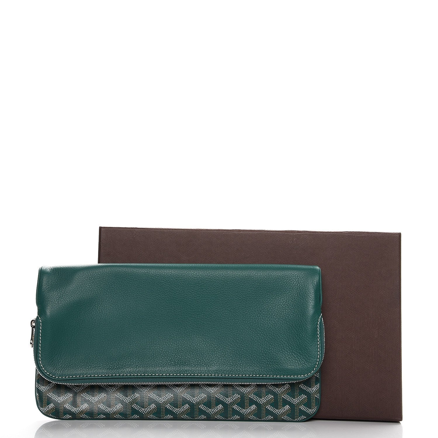 Goyard Goyardine Sainte Marie Soft Clutch Green 8 of 8