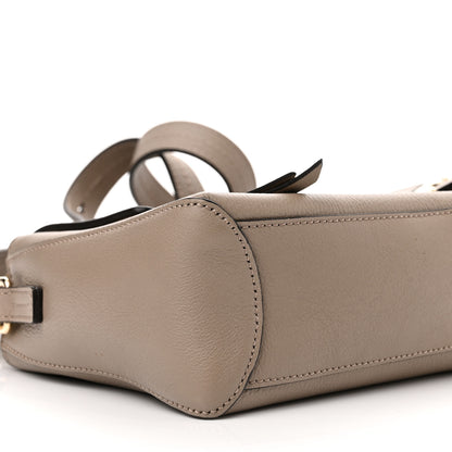 Chloe Calfskin Mini Faye Day Shoulder Bag Motty Grey 9 of 10