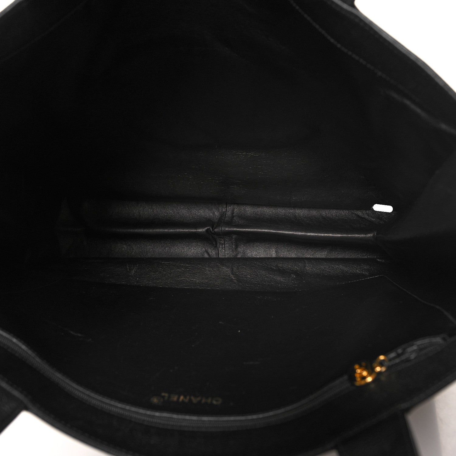 Chanel Caviar CC Tote Black 5 of 12