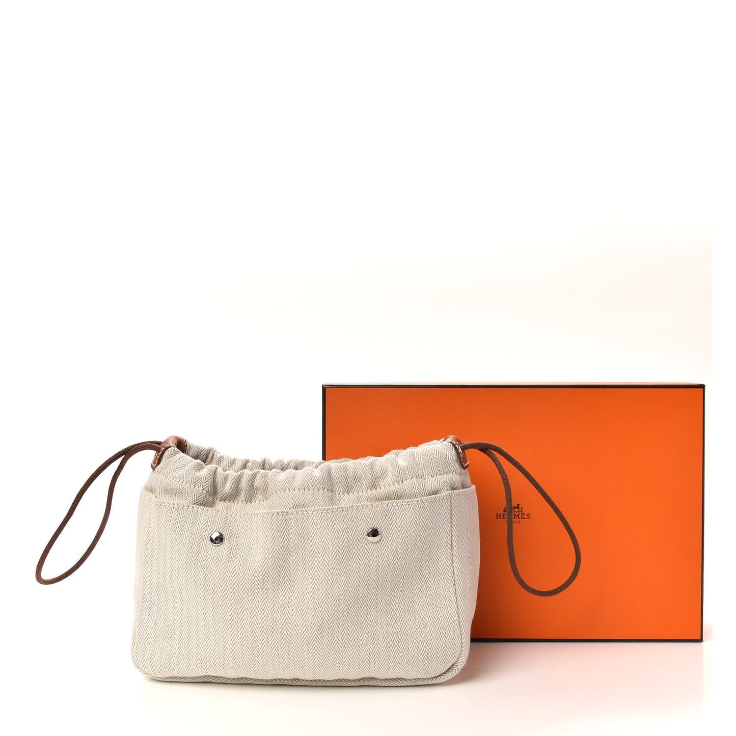 Canvas Barenia Fourbi 20 PM Pouch Naturel Fauve