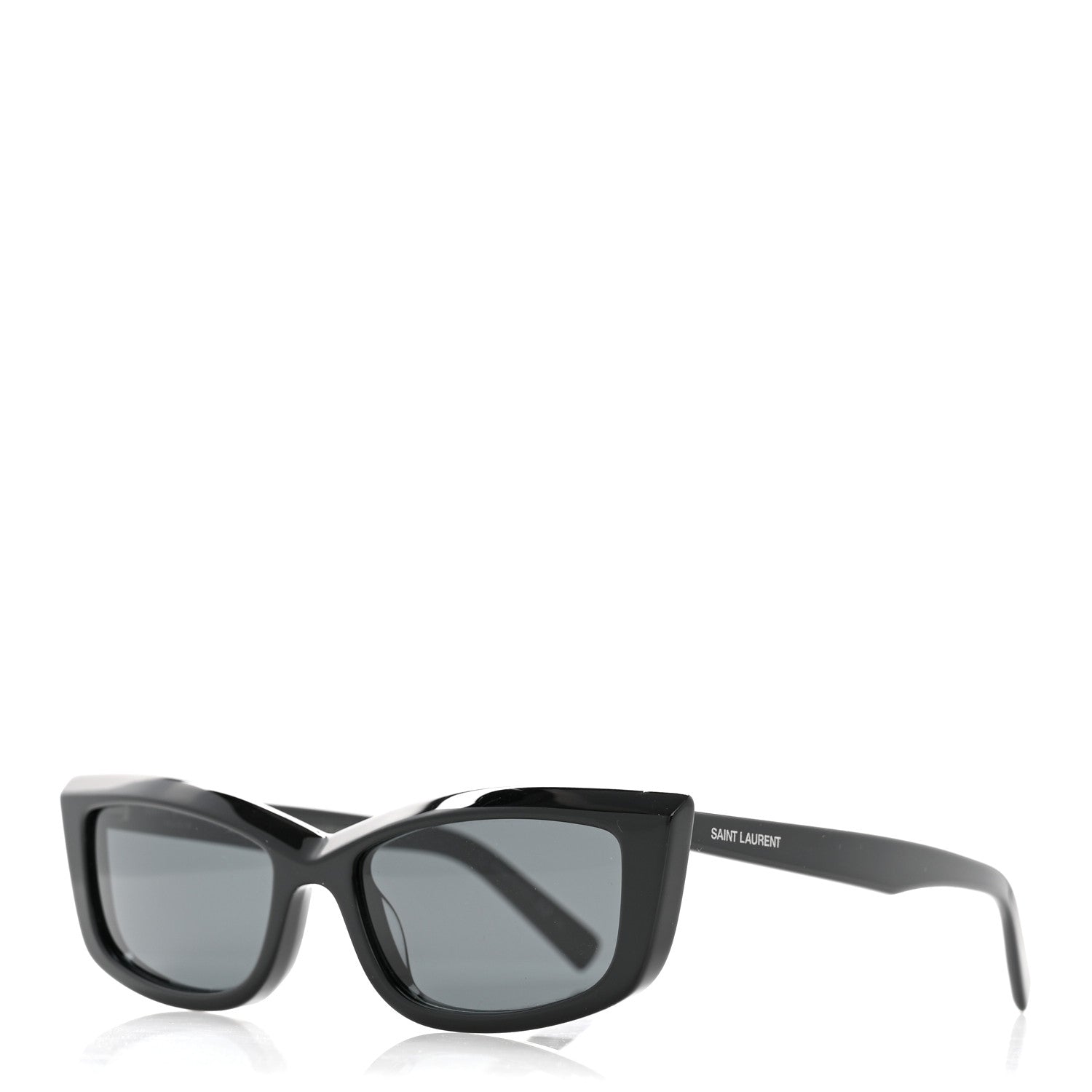 Saint Laurent Acetate Sunglasses SL 658 Black 1 of 9