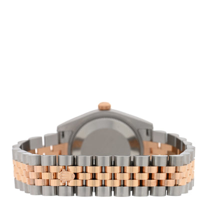 Rolex Stainless Steel 18K Everose Gold Diamond 31mm Oyster Perpetual Datejust Watch Pink 178271 3 of 5