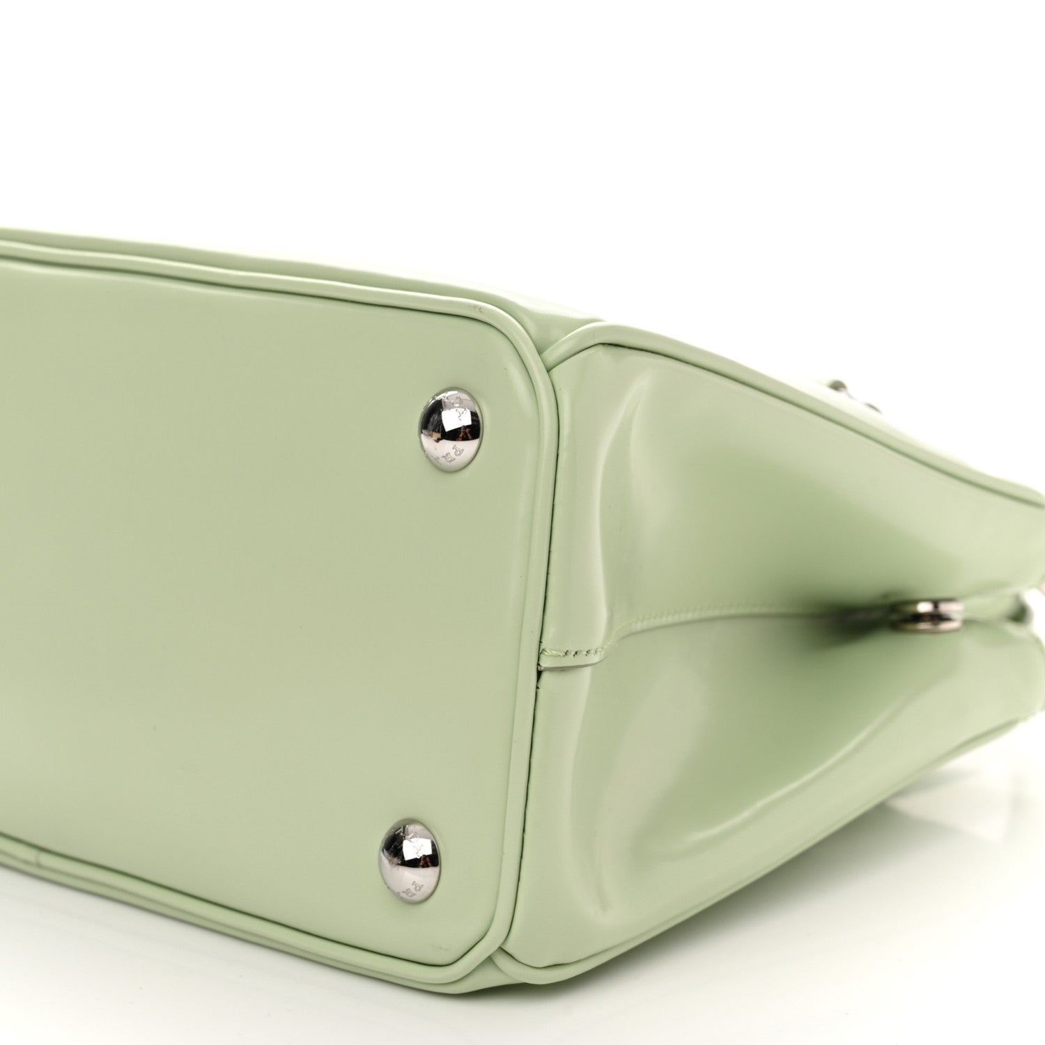 Prada Spazzolato Small Galleria Double Zip Tote Acqua 10 of 10