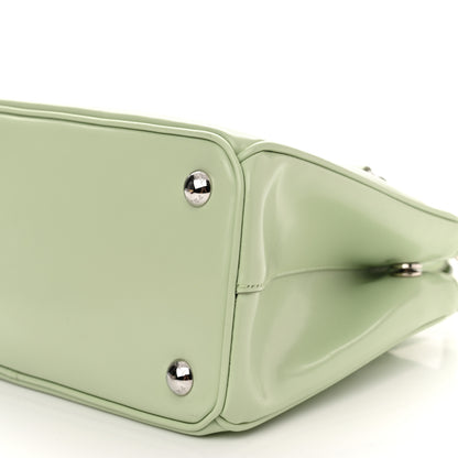 Prada Spazzolato Small Galleria Double Zip Tote Acqua 10 of 10