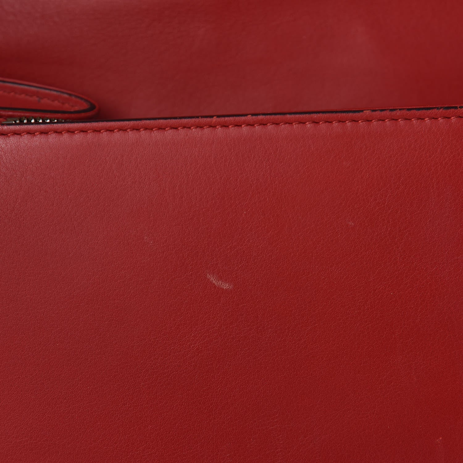 Gucci Moon Calfskin Web Large Dionysus Bamboo Top Handle Bag Hibiscus Red 11 of 13