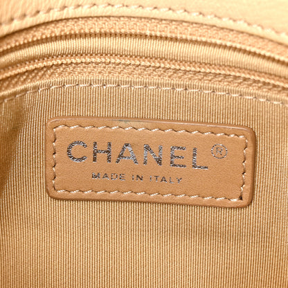 Chanel Lambskin Quilted Large Natural CC Flap Beige 6 of 11