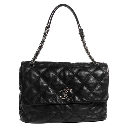 Chanel Calfskin Medium Love Me Tender Flap Black 1 of 8