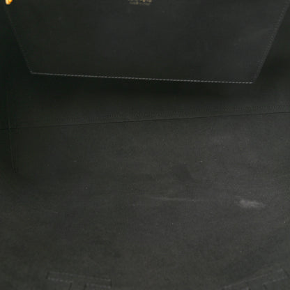 Tom Ford Saffiano Large T Tote Black 5 of 9