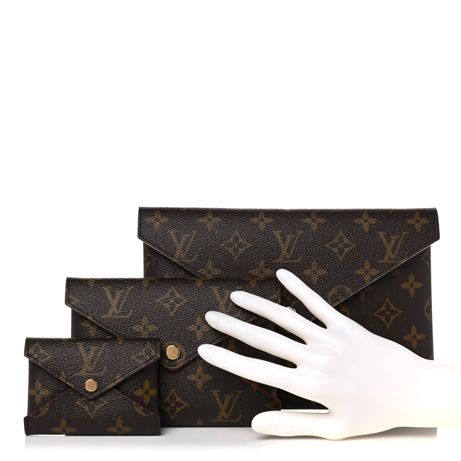 Louis Vuitton Monogram Kirigami Pochette Set 2 of 9