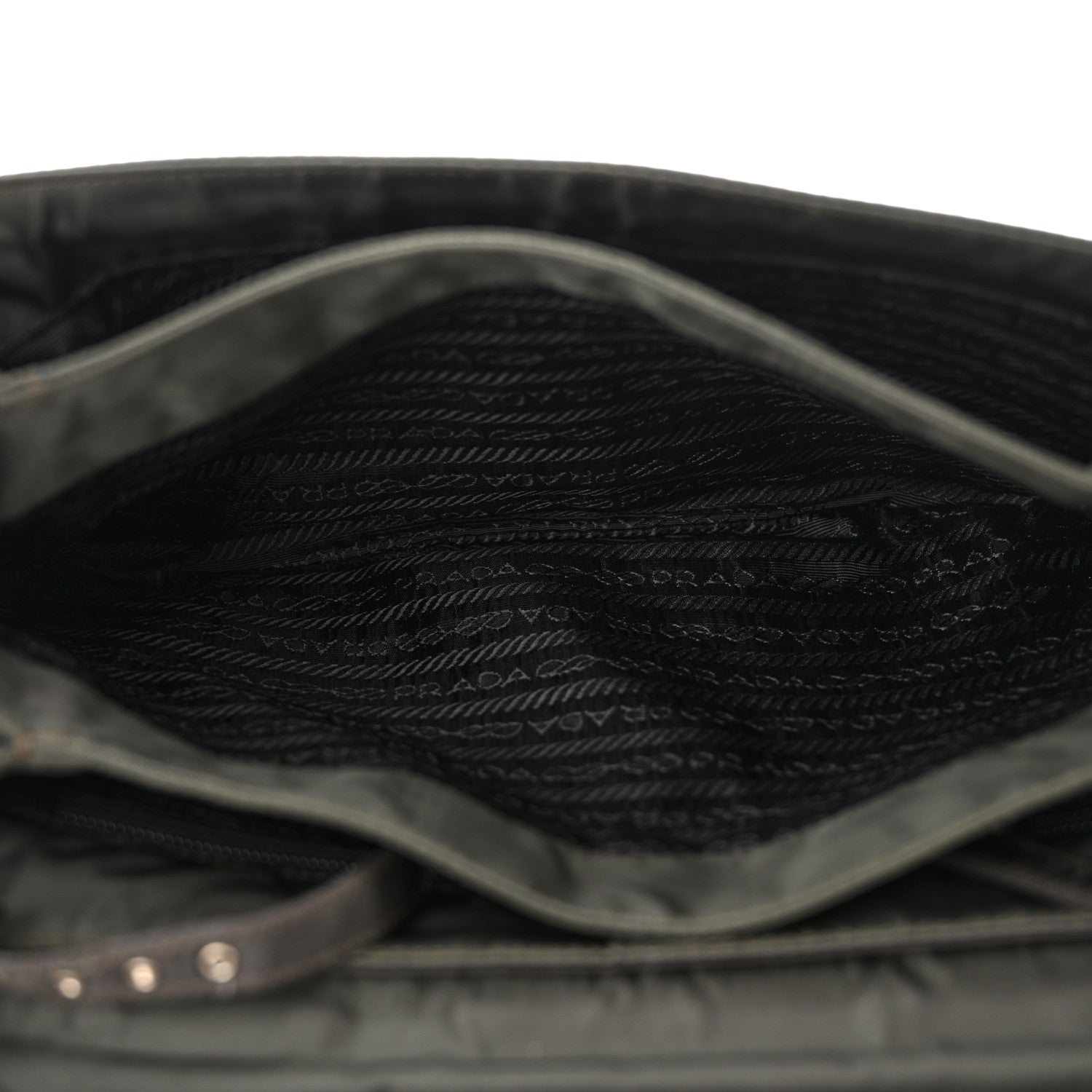 Prada Tessuto Light Nylon Shoulder Bag Cordovan 5 of 11