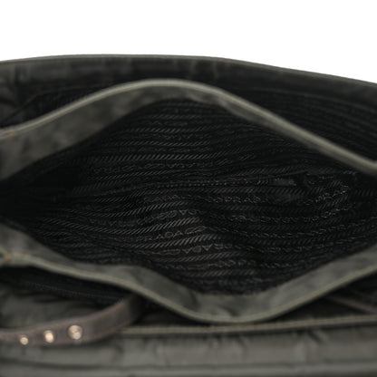 Prada Tessuto Light Nylon Shoulder Bag Cordovan 5 of 11