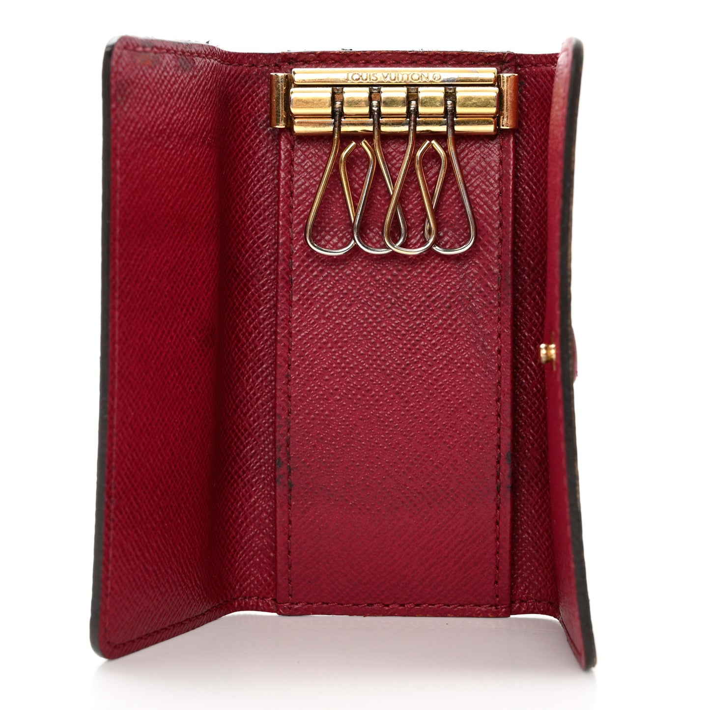 Monogram 4 Key Multicles Holder Fuchsia