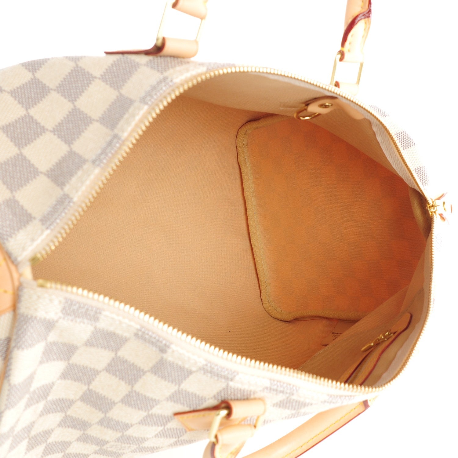 Louis Vuitton Damier Azur Speedy 35 7 of 9