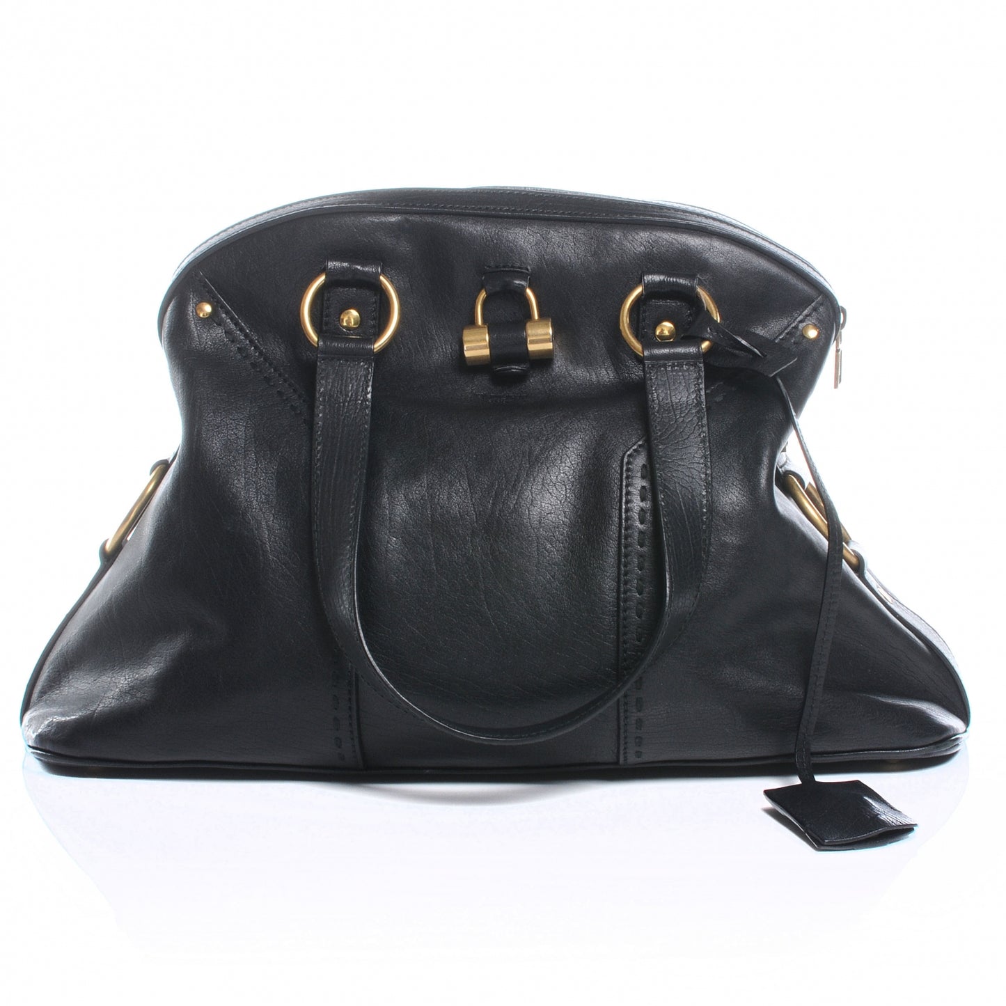 Leather Large Muse Black