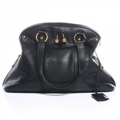 Saint Laurent Leather Large Muse Black 1 of 7