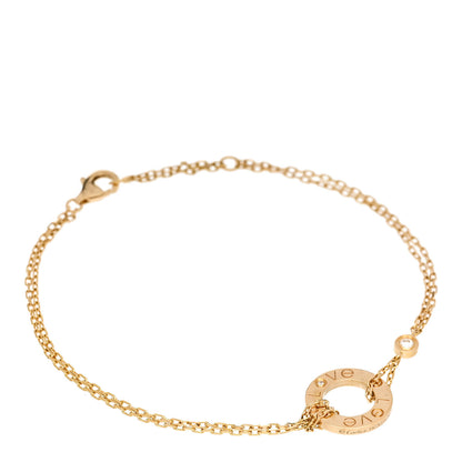 Cartier 18K Yellow Gold Diamond Love Bracelet 1 of 4
