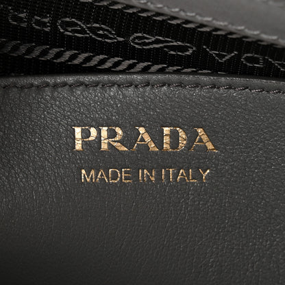 Prada Saffiano City Calfskin Medium Esplanade Tote Mercurio 6 of 11