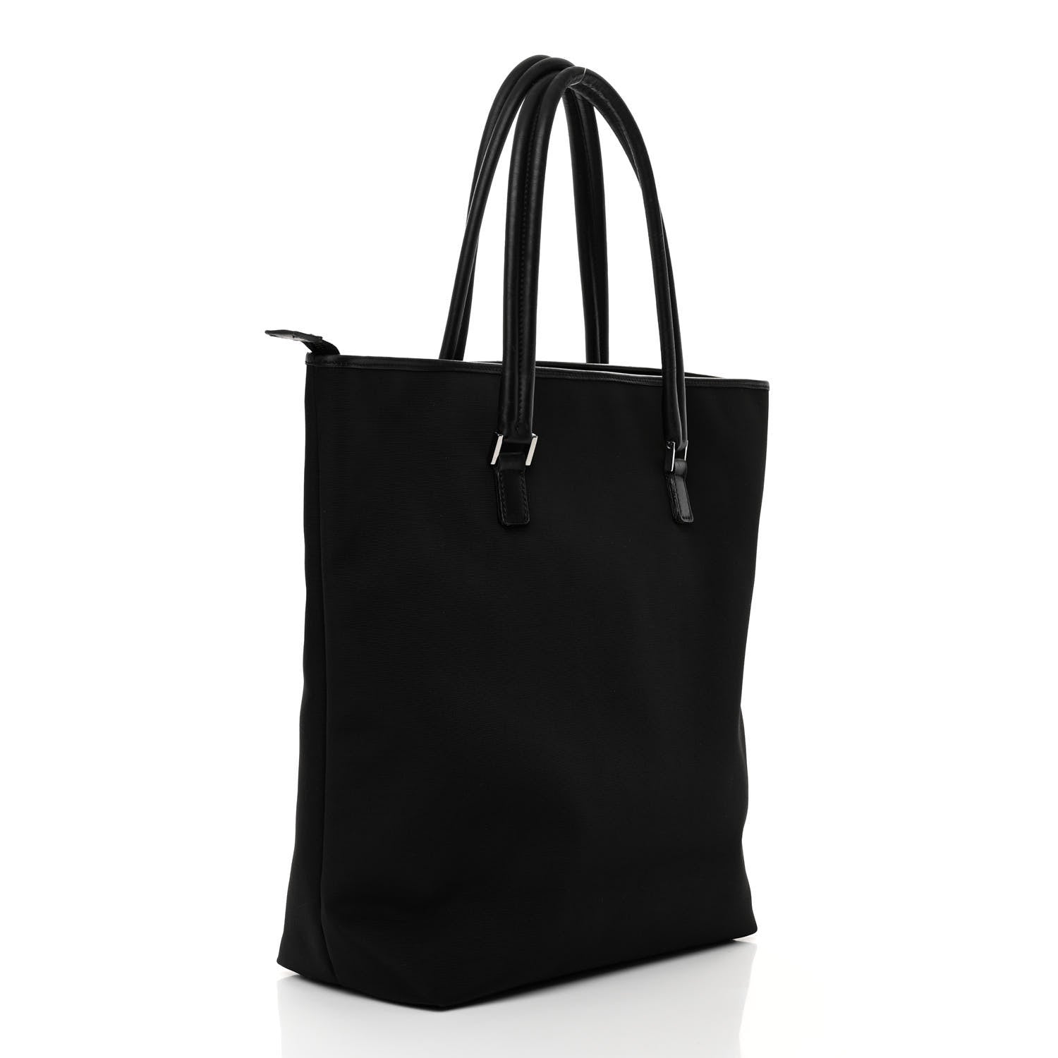 Gucci Canvas Vertical Tote Black 3 of 12