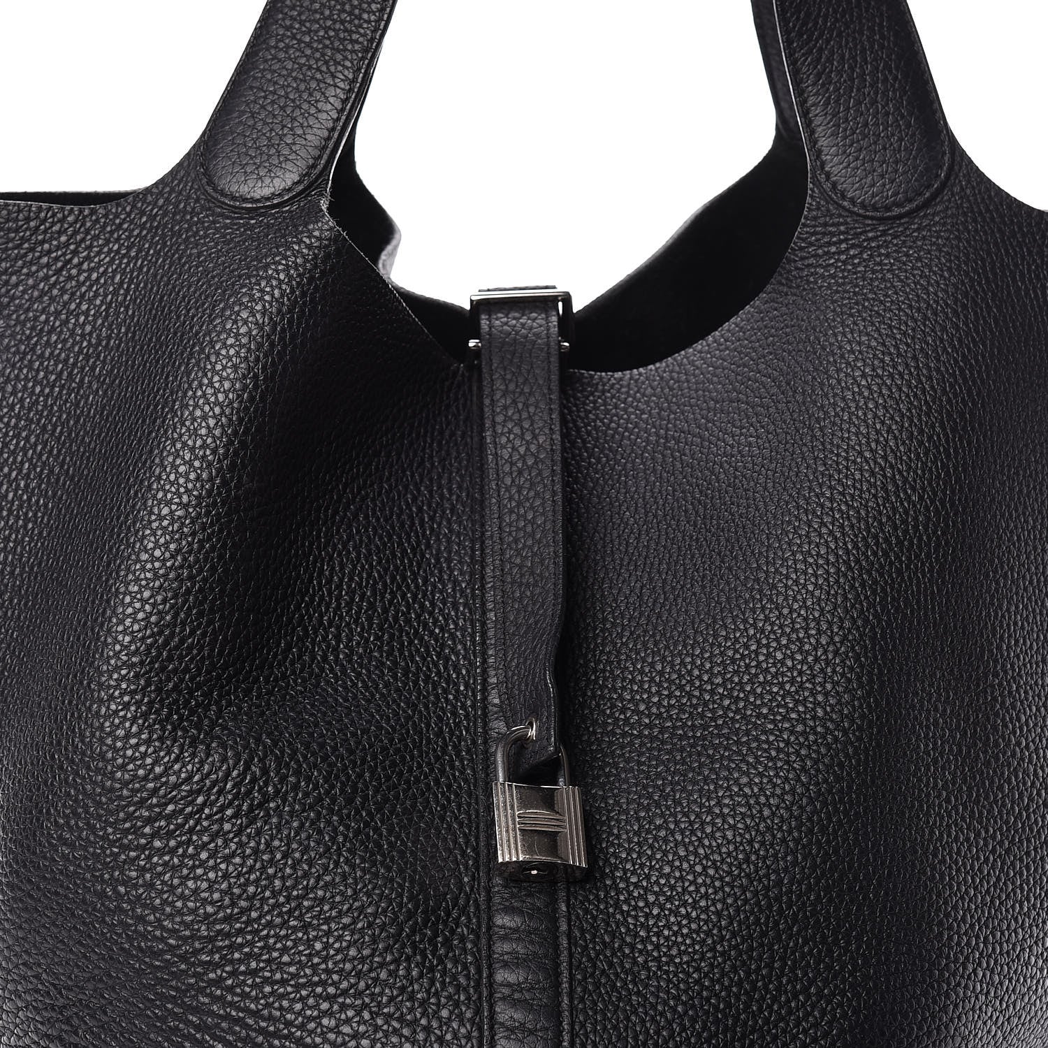 Hermes Taurillon Clemence Picotin Lock TGM Black 8 of 10