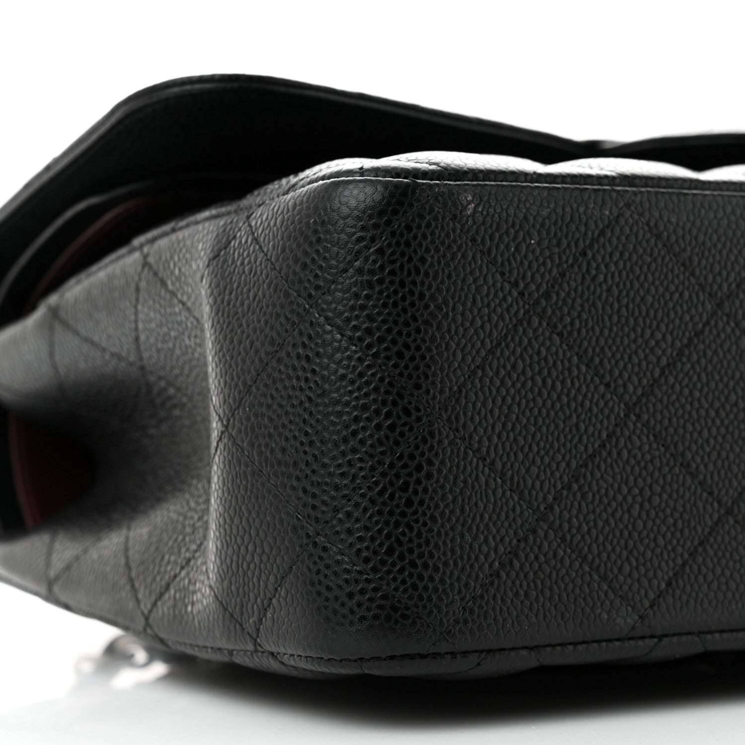 Chanel Caviar Quilted Jumbo Double Flap Black 9 of 11