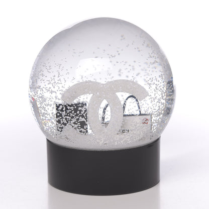 Chanel Glass CC Shopping Bag Snow Globe 4 of 7