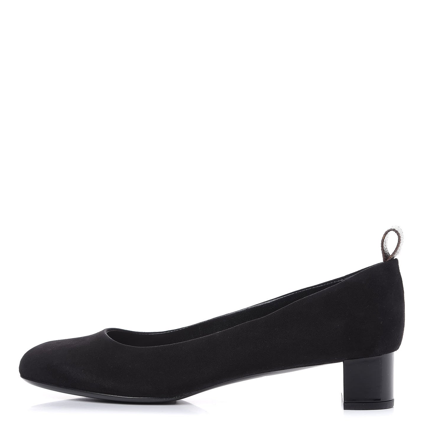 Suede Uniformes Pump 39 Black