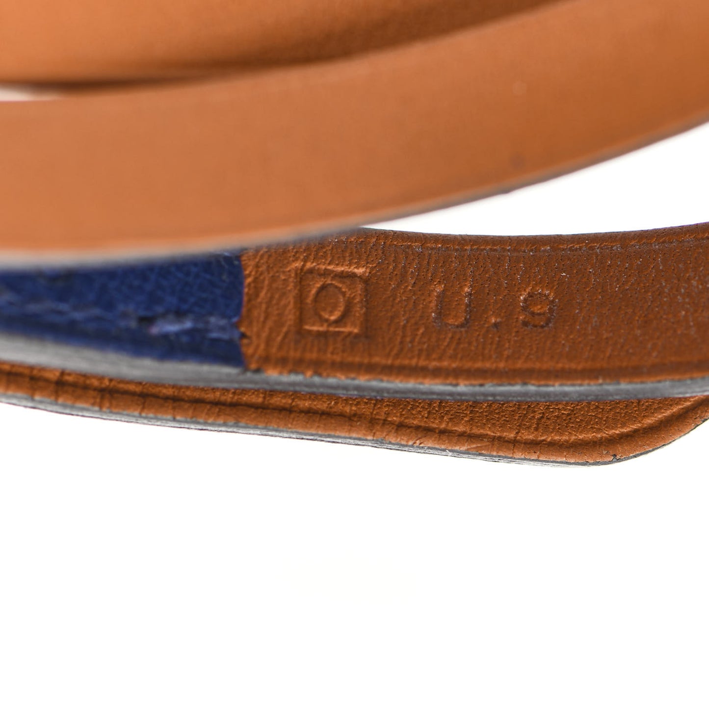 Swift 3MM Hapi Triple Tour Wrap Bracelet S Bleu Sapphire