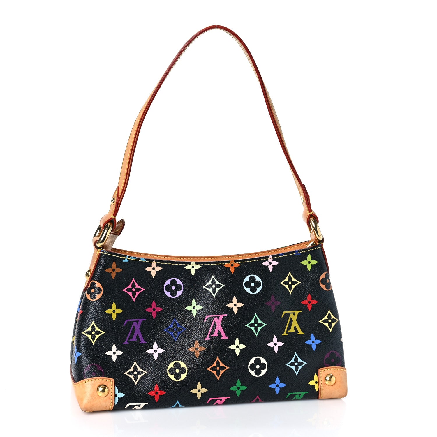 Louis Vuitton Monogram Multicolor Eliza Black 3 of 9