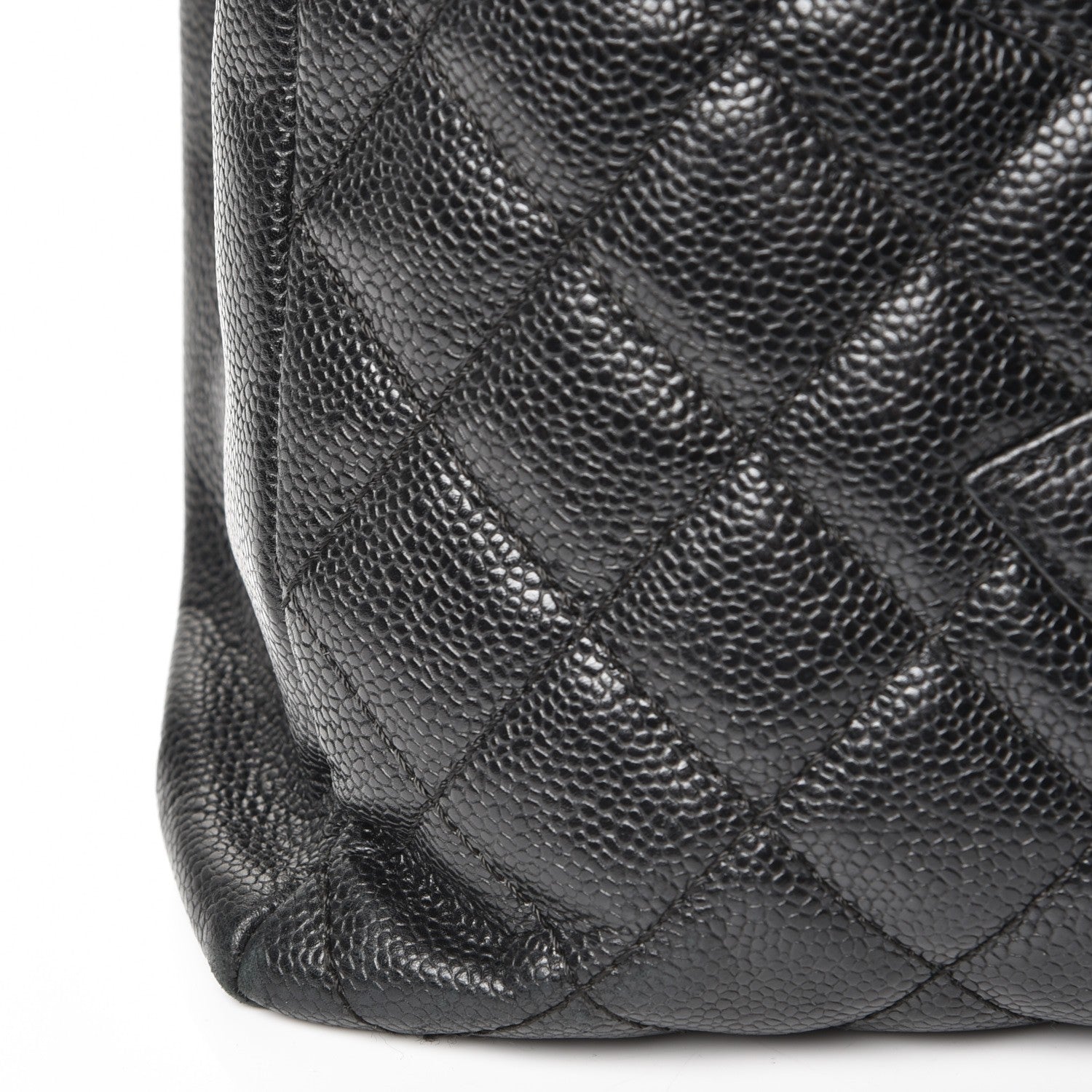Chanel Caviar Quilted Grand Shopping Tote GST Black 9 of 9