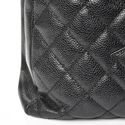 Chanel Caviar Quilted Grand Shopping Tote GST Black 9 of 9