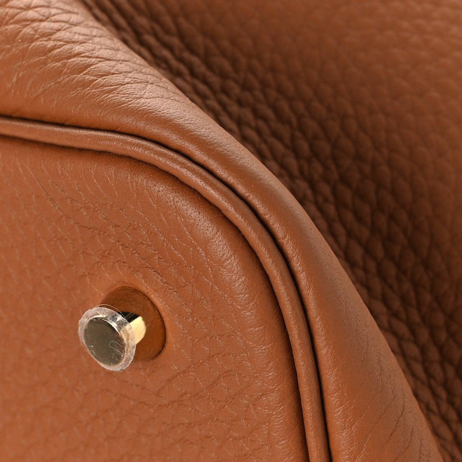 Hermes Taurillon Clemence Picotin Lock 22 MM Gold 10 of 13