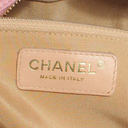 Chanel Caviar Quilted Small Bowler Pink 6 of 7