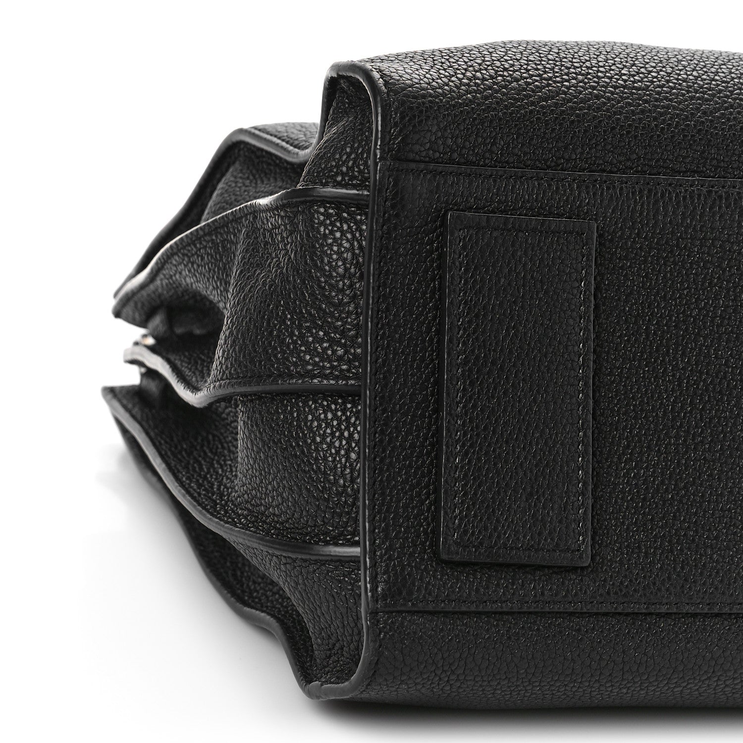 Saint Laurent Grained Calfskin Small Supple Sac De Jour Black 8 of 10