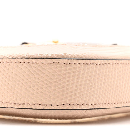 Gucci Lizard Mesh Crystal GG Monogram Mini Jackie 1961 Hobo Light Powder Skin Rose 9 of 10