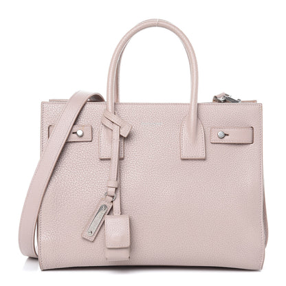 Saint Laurent Grained Calfskin Baby Sac De Jour Souple Pale Blush 1 of 12